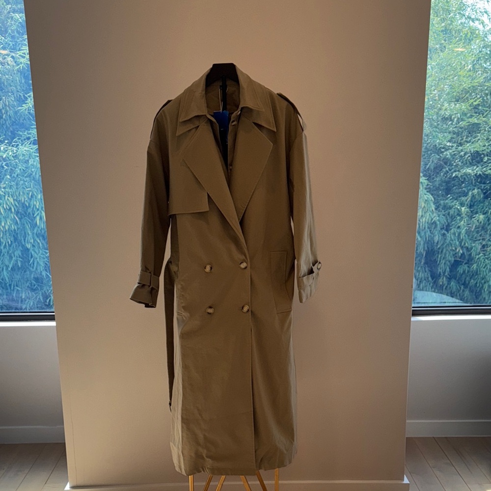 Urban Revivo Tan Trench Coat
